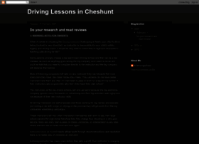 drivinglessonscheshunt.blogspot.com