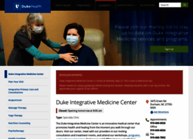 Dukeintegrativemedicine.org