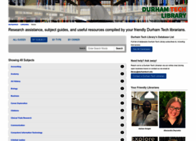 Durhamtech.libguides.com