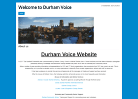 Durhamvoice.org.uk