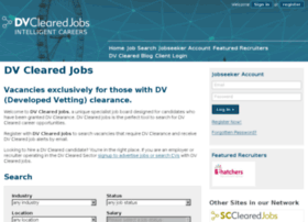 dvclearedjobs.co.uk