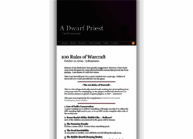 Dwarfpriest.wordpress.com