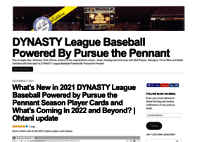 Dynastyleaguebaseball.mlblogs.com