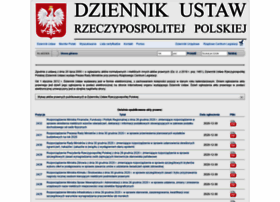 dziennikustaw.gov.pl