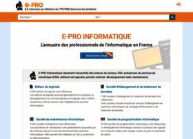 e-pro-informatique.fr