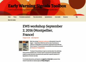 Early-warning-signals.org