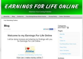 earningsforlifeonline.com