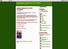 earthquakepredictionbytiempe.blogspot.com