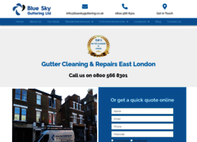 East-london.blueskyguttering.co.uk