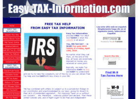 Easy-tax-information.com