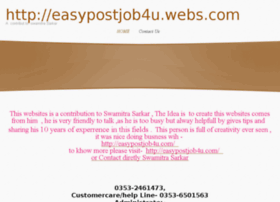 Easypostjob4u.webs.com