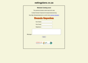 eatingplans.co.za