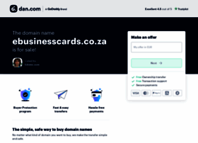 ebusinesscards.co.za