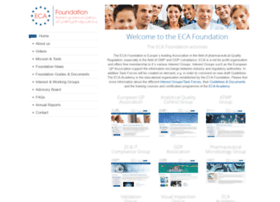 Eca-foundation.eu