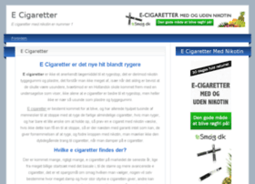 ecigaretter.billigelcigaret.dk