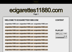 Ecigarettes11880.com