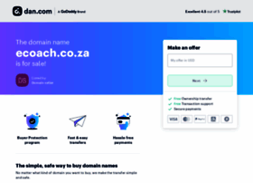 Ecoach.co.za