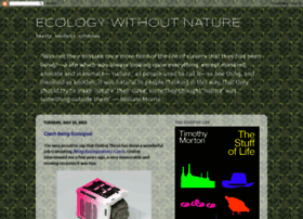 Ecologywithoutnature.blogspot.com