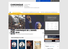 editions-chronique.com
