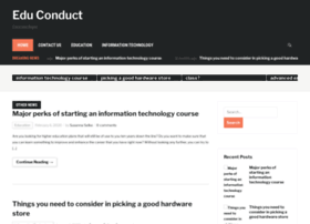 Edu-conduct.com
