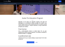 Education.guitar-pro.com