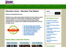 Educationcorner.com
