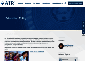 Educationpolicy.air.org