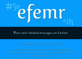 efemr.com