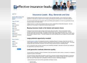 Effective-insurance-leads.com