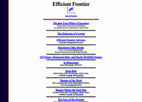 Efficientfrontier.com