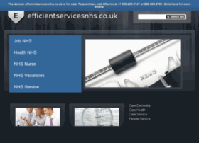 efficientservicesnhs.co.uk