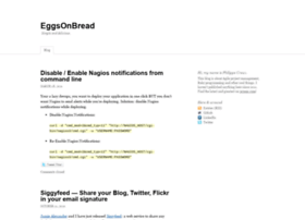 eggsonbread.com