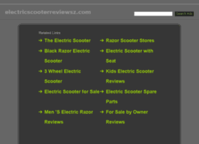 electricscooterreviewsz.com