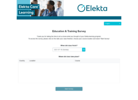 Elektasurvey.elekta.com