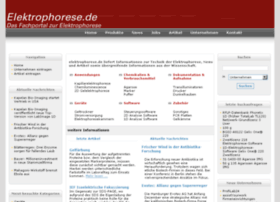 elektrophorese.de