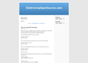 elettronicaopensource.com