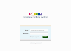Email.cahoona.co.uk