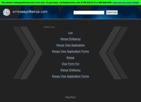 Embassyofkenya.com
