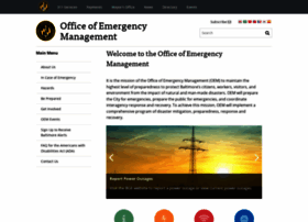 Emergency.baltimorecity.gov