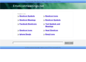 emoticonmeanings.net