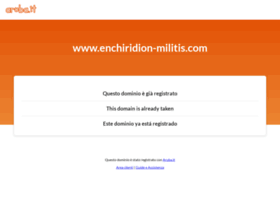 enchiridion-militis.com