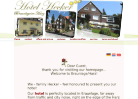 english.hotel-hecker-braunlage.de
