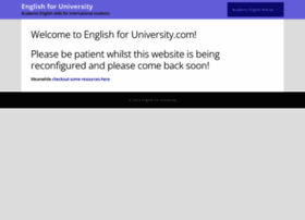 Englishforuniversity.com