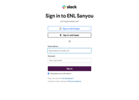 Enl-sanyou.slack.com