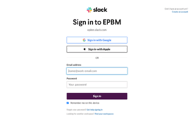 Epbm.slack.com