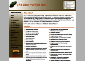 Eric-ide.python-projects.org