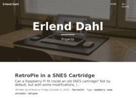 Erlenddahl.net