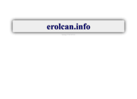 erolcan.info