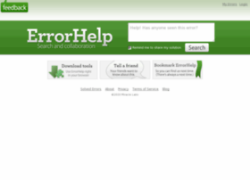 errorhelp.com