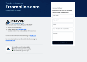 Erroronline.com